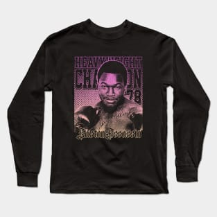 Larry Holmes Distressed Gradient 5 Long Sleeve T-Shirt